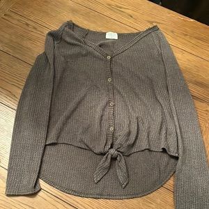 Sienna sky long sleeve top